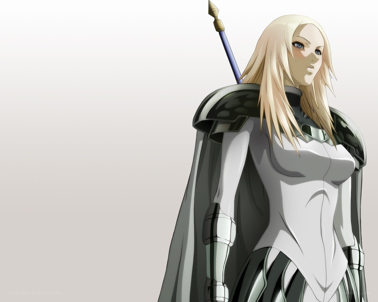 blonde warrior woman