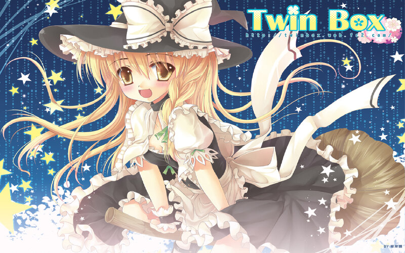 Blonde Witch Girl — Blue