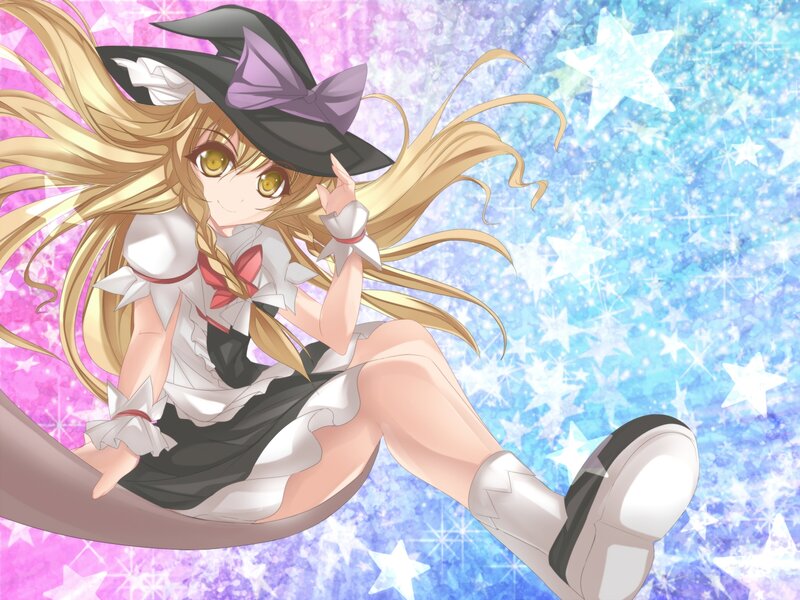 Blonde Witch Girl — Pink, Dreamy