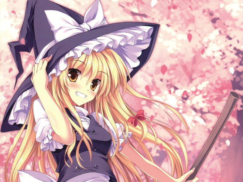 Blonde Witch Girl — Pink