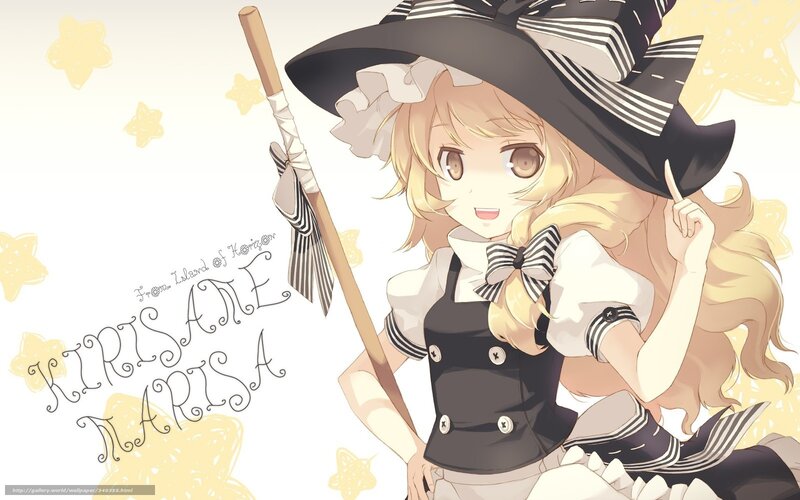Blonde Witch Girl — Yellow