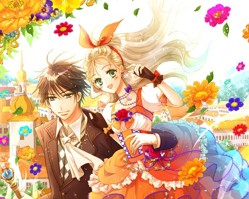 Blonde Woman and Brown-haired Man