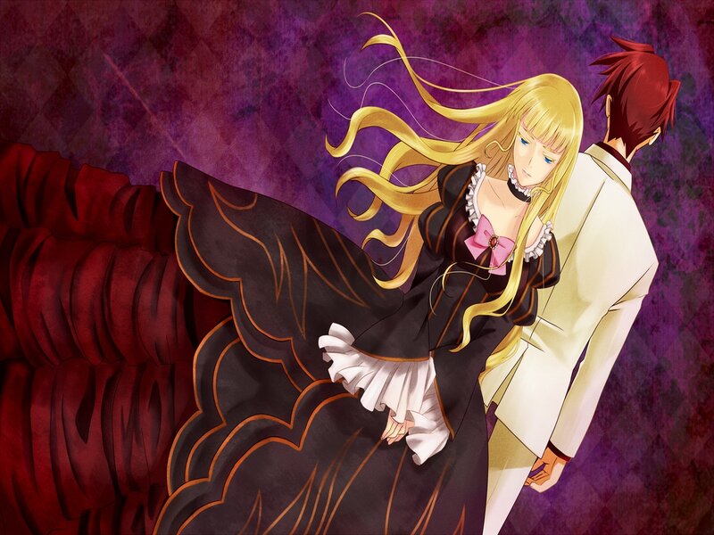 Blonde Woman and Red-haired Man
