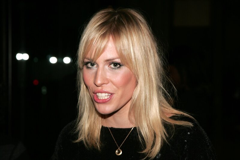 blonde woman at event