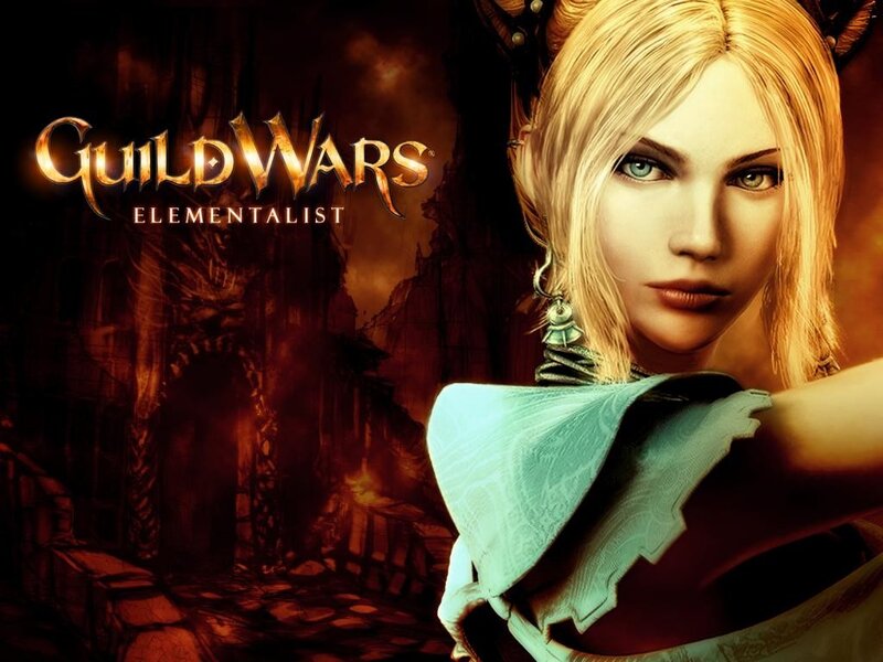 Blonde Woman in Armor — Brown, Dramatic, Digital Art, Castle, Text