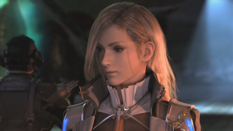 Blonde Woman in Armor — White, Serious, 3d Render