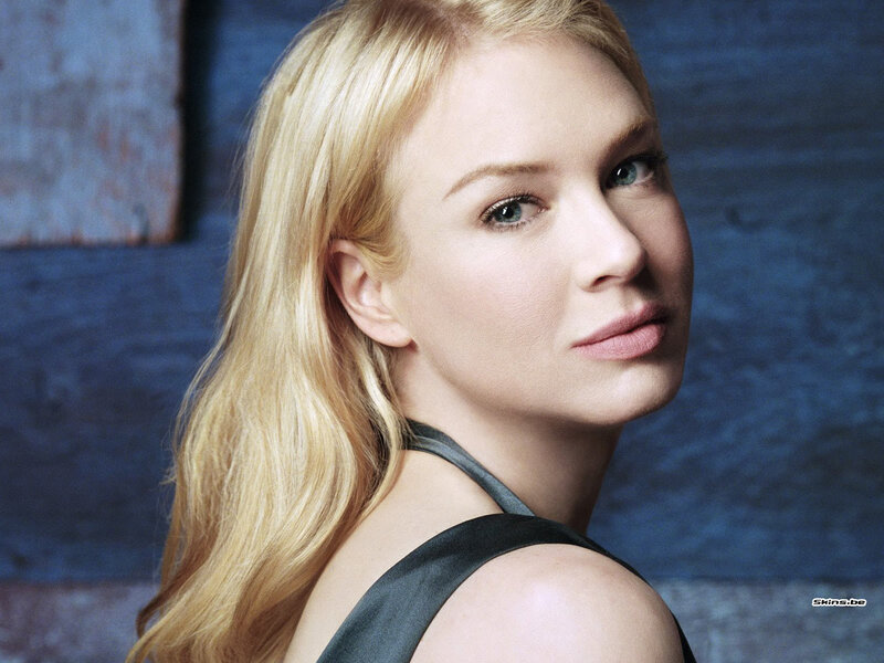 blonde woman in black top
