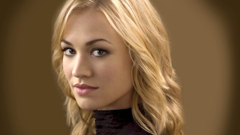 blonde woman in black turtleneck