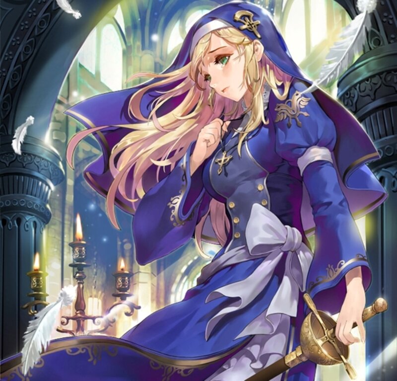 Blonde Woman in Blue Robe — Dramatic, Night