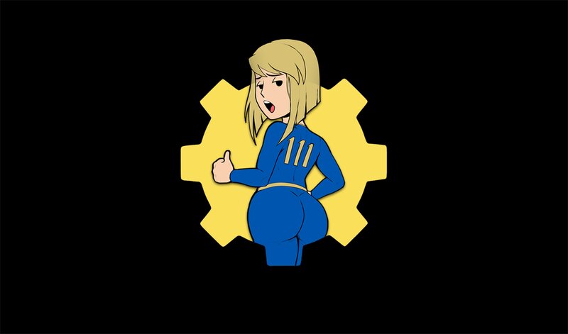 Blonde Woman in Blue Suit — Playful, Digital Art