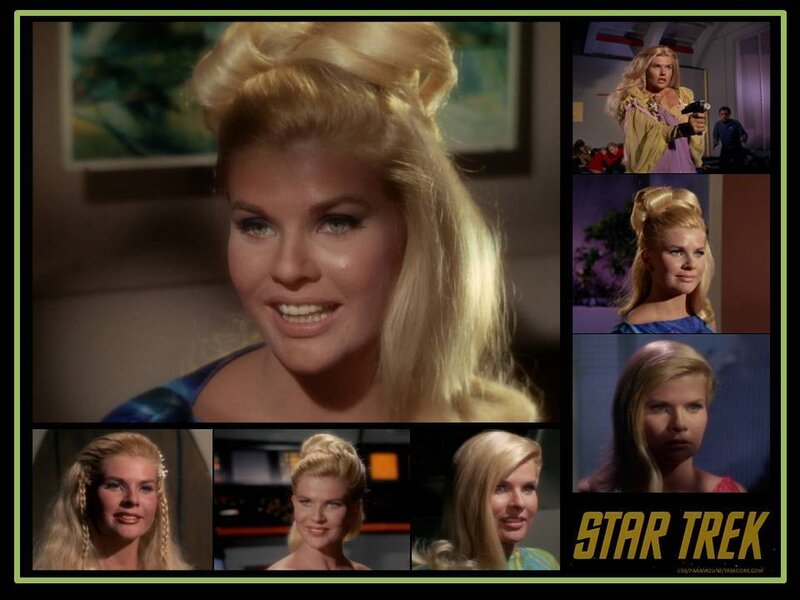 Blonde Woman in Collage — Yellow