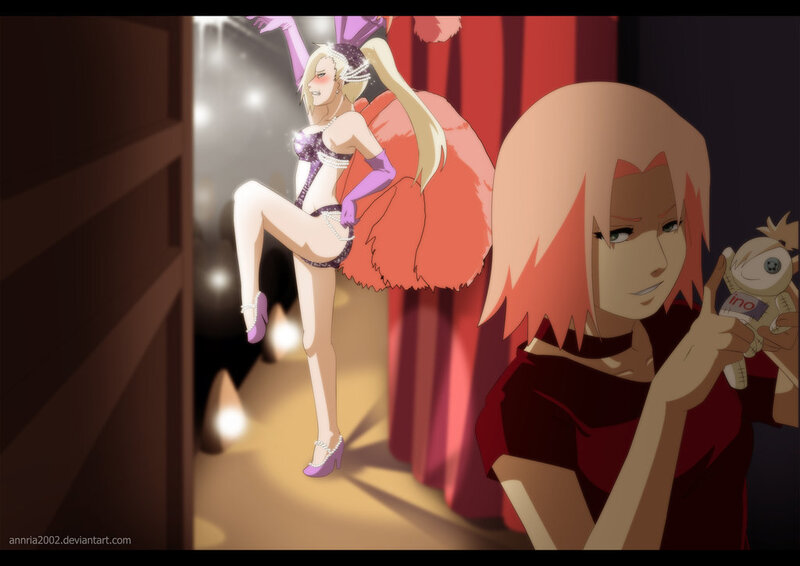 Blonde Woman in Costume — Red