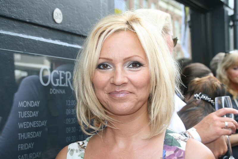 Blonde Woman in Crowd — Casual