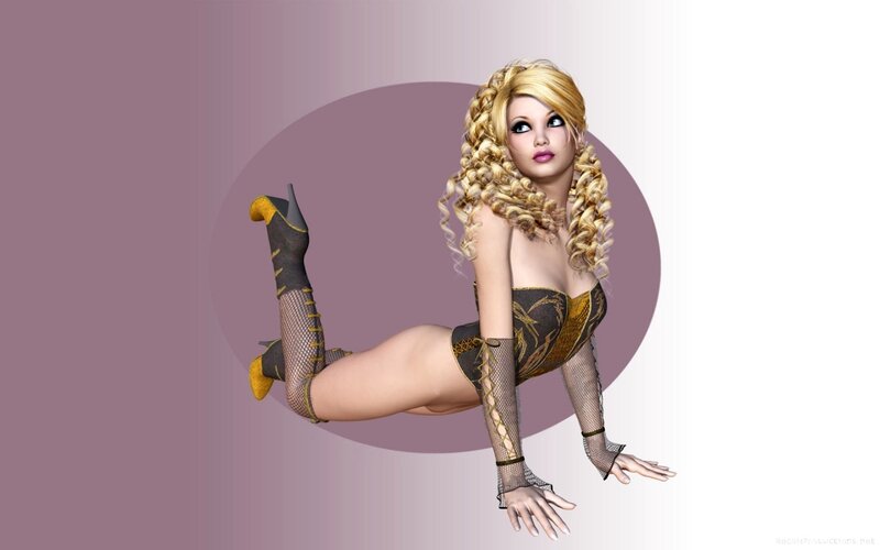 blonde woman in fantasy costume
