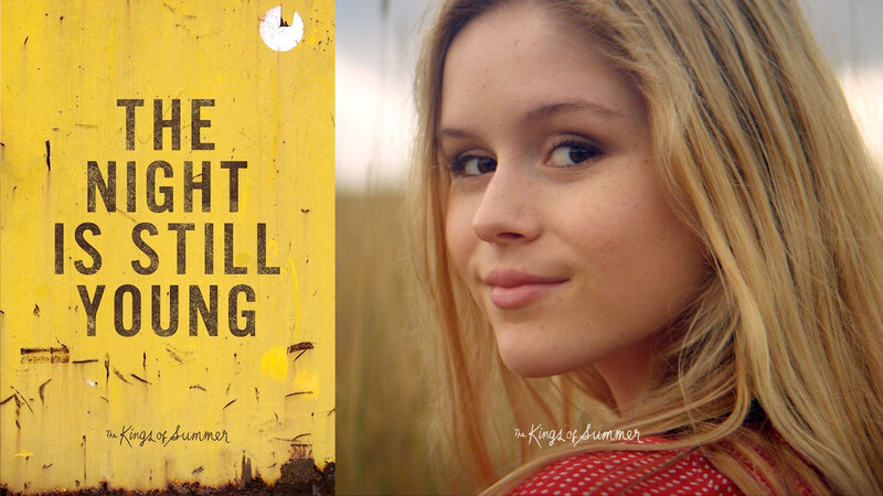 Blonde Woman in Field — Yellow, Calm