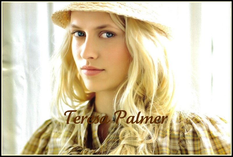 Blonde Woman in Hat — Yellow