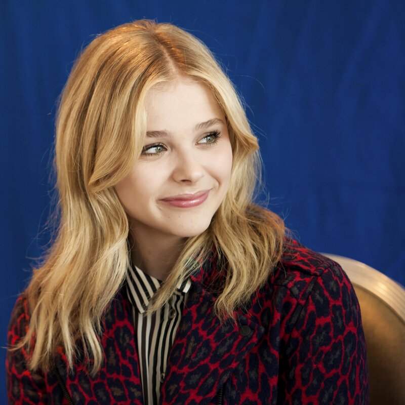 Blonde Woman in Jacket — Blue, Neutral