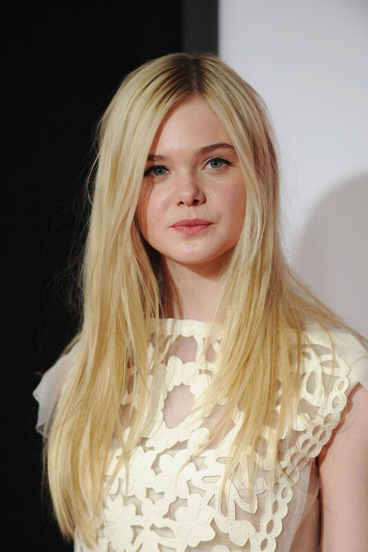 blonde woman in lace dress