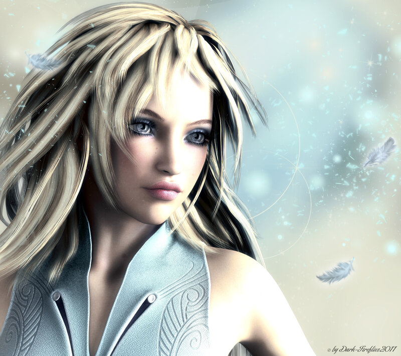 Blonde Woman in Light Jacket