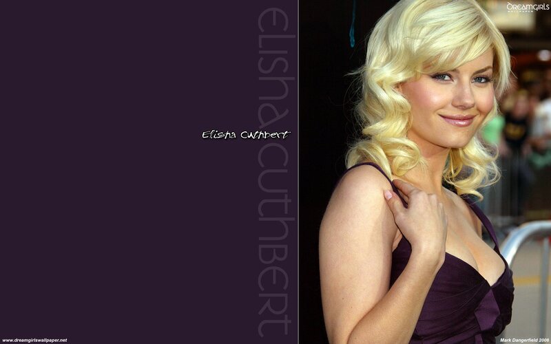 Blonde Woman in Purple Dress — Confident