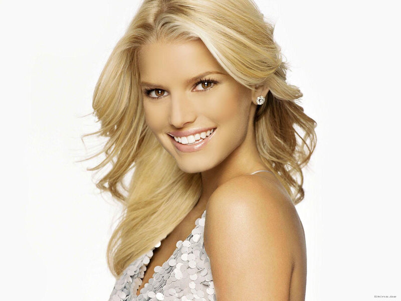 blonde woman in sequin dress