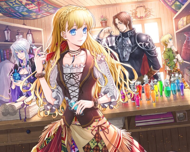 Blonde Woman in Shop