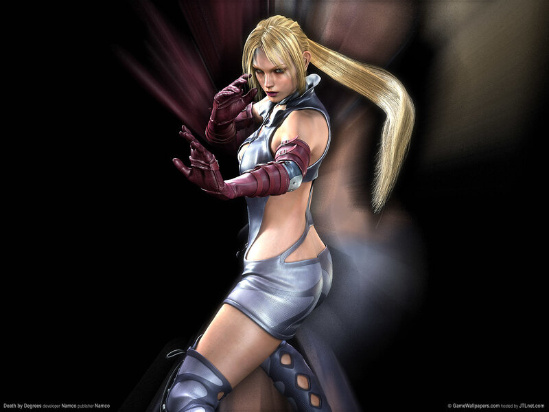 Blonde Woman in Silver Outfit — Dramatic