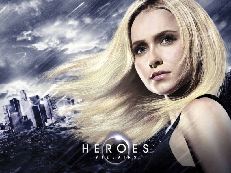 Blonde Woman in Storm — Black