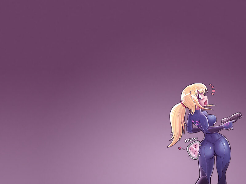 Blonde Woman in Suit