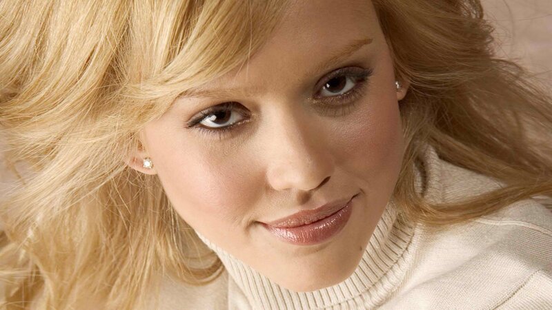 blonde woman in turtleneck