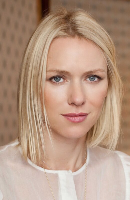 blonde woman in white blouse