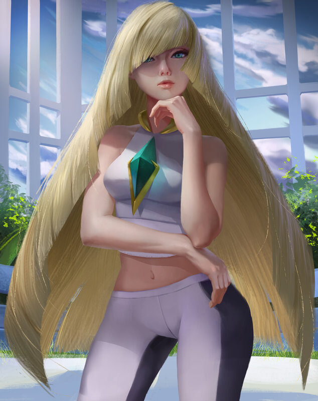 Blonde Woman in White Outfit — Calm, Afternoon