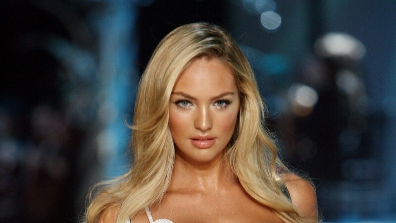 Blonde Woman on Runway