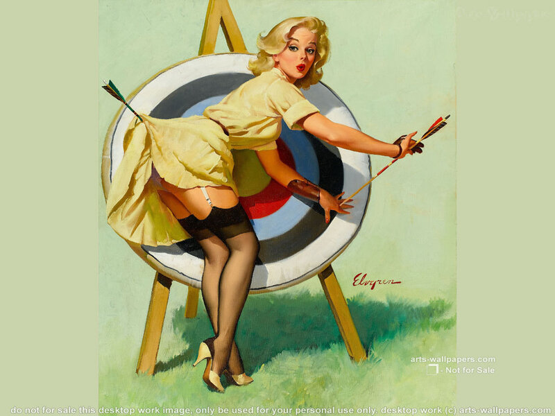 Blonde Woman on Target