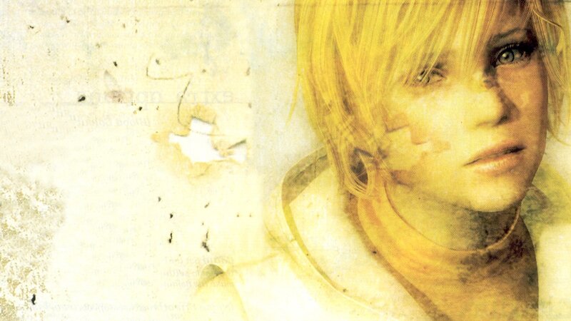blonde woman on textured background