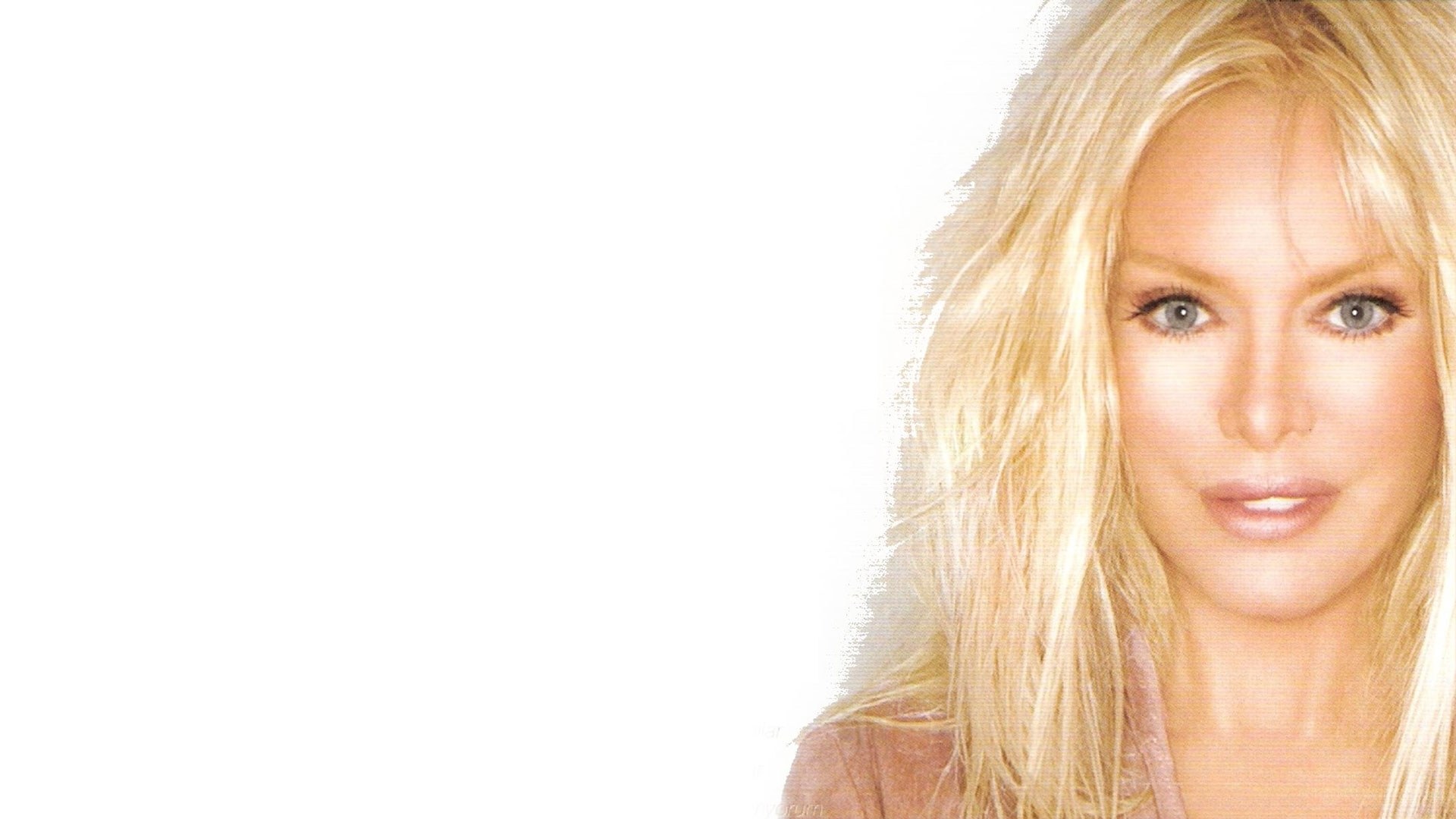 blonde woman portrait