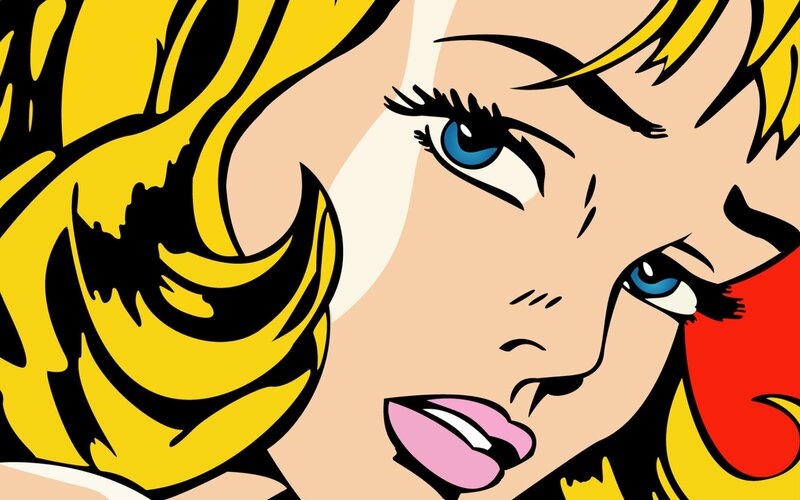 Blonde Woman's Face