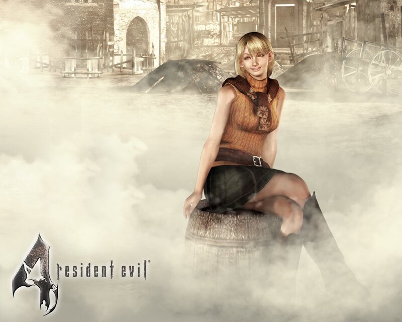 Blonde Woman Sitting on Barrel