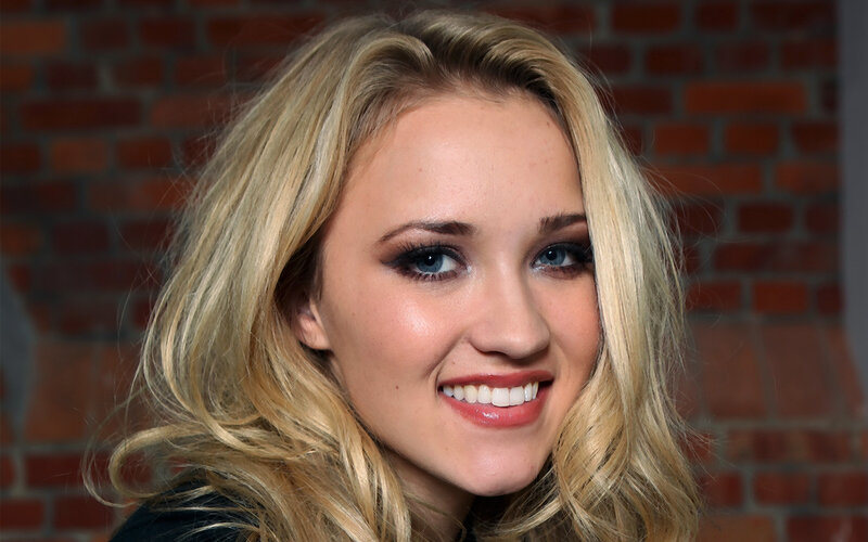 blonde woman smiling