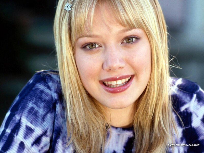 blonde woman smiling