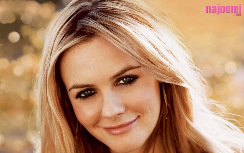 blonde woman smiling