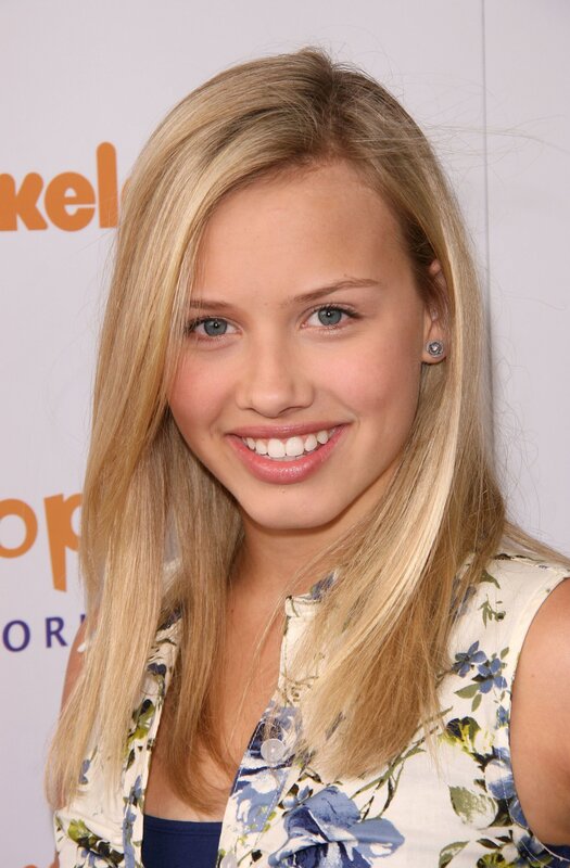blonde woman smiling at event