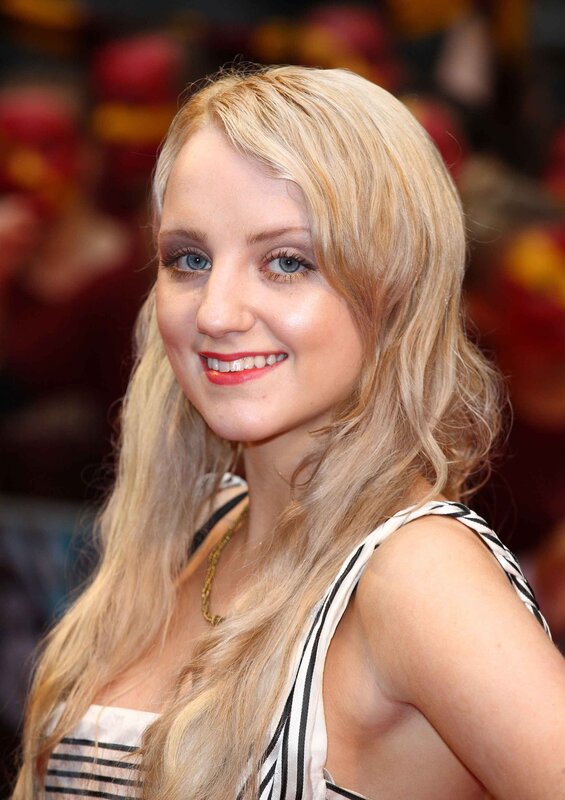 blonde woman smiling at event