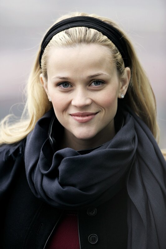 Blonde Woman Smiling — Black, Calm