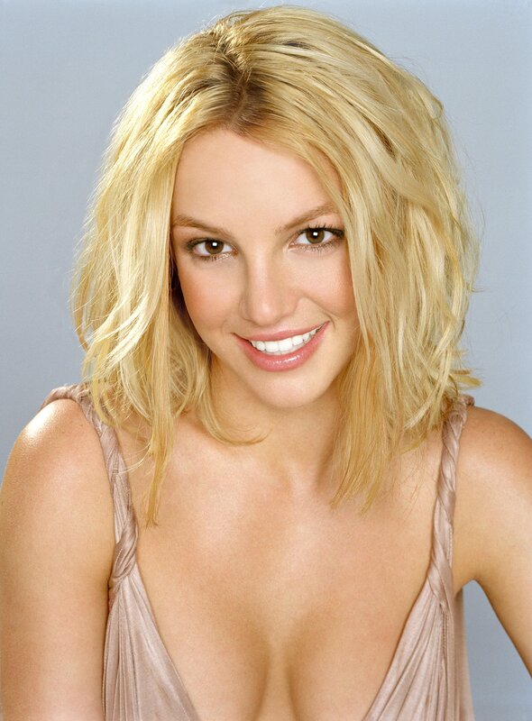Blonde Woman Smiling — Friendly, Photograph, Dress