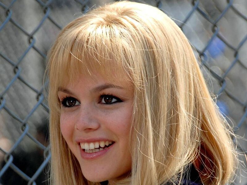 Blonde Woman Smiling — Happy, Afternoon, Photograph