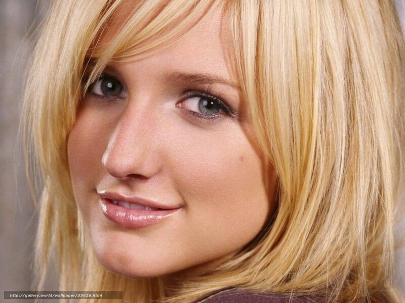 Blonde Woman Smiling — Neutral, Photograph, Hair