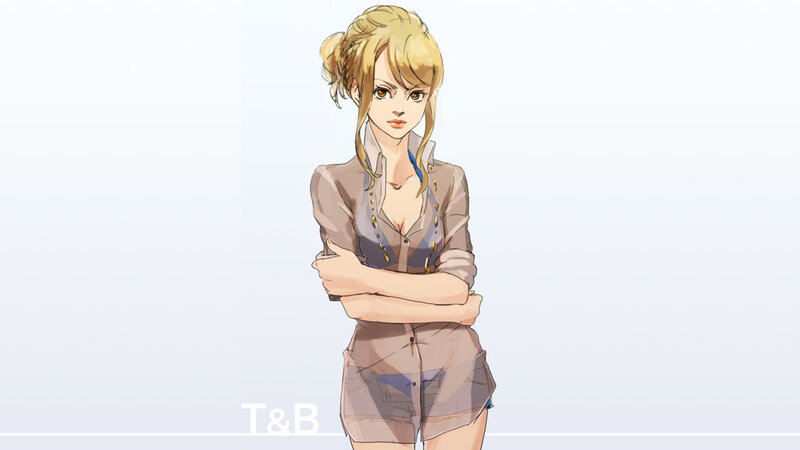 blonde woman with arms crossed