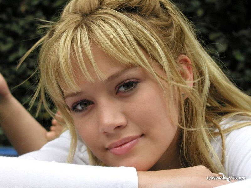 Blonde Woman with Bangs — Calm