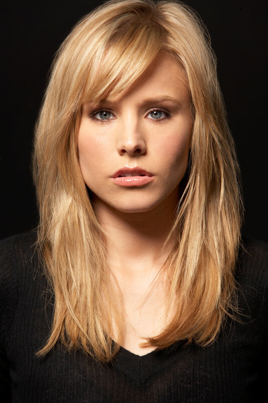 blonde woman with blue eyes